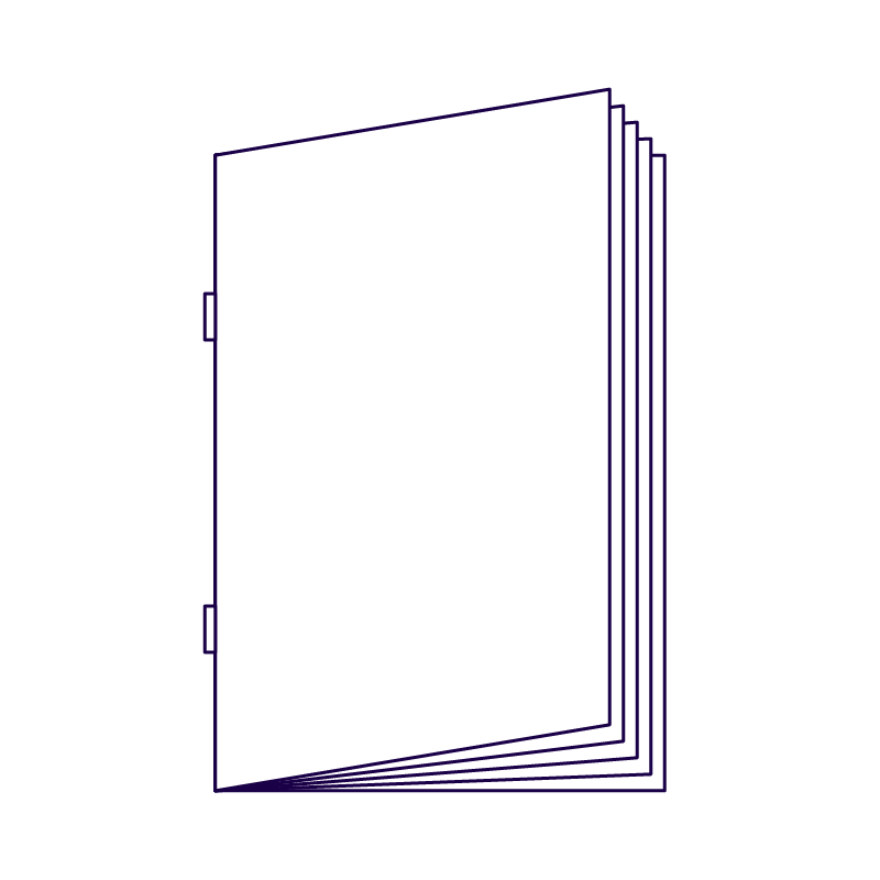 Icon PCL brochure agraphe