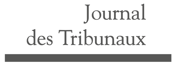 Logo journal des tribunaux