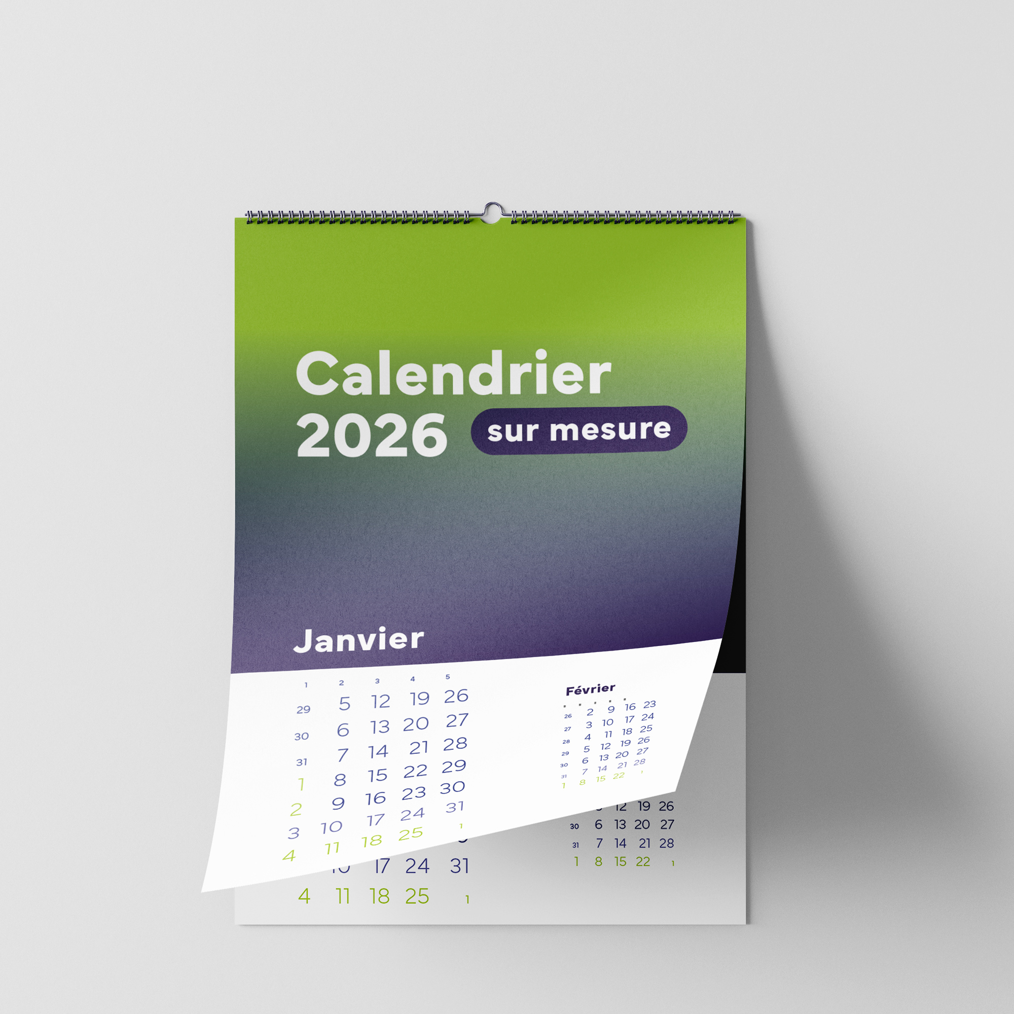 Calendrier mural