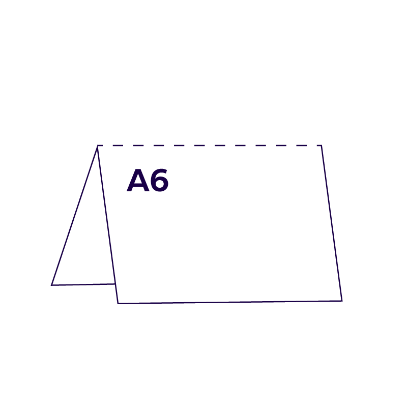 PCL icon cartes de voeux A6 pli horizontal