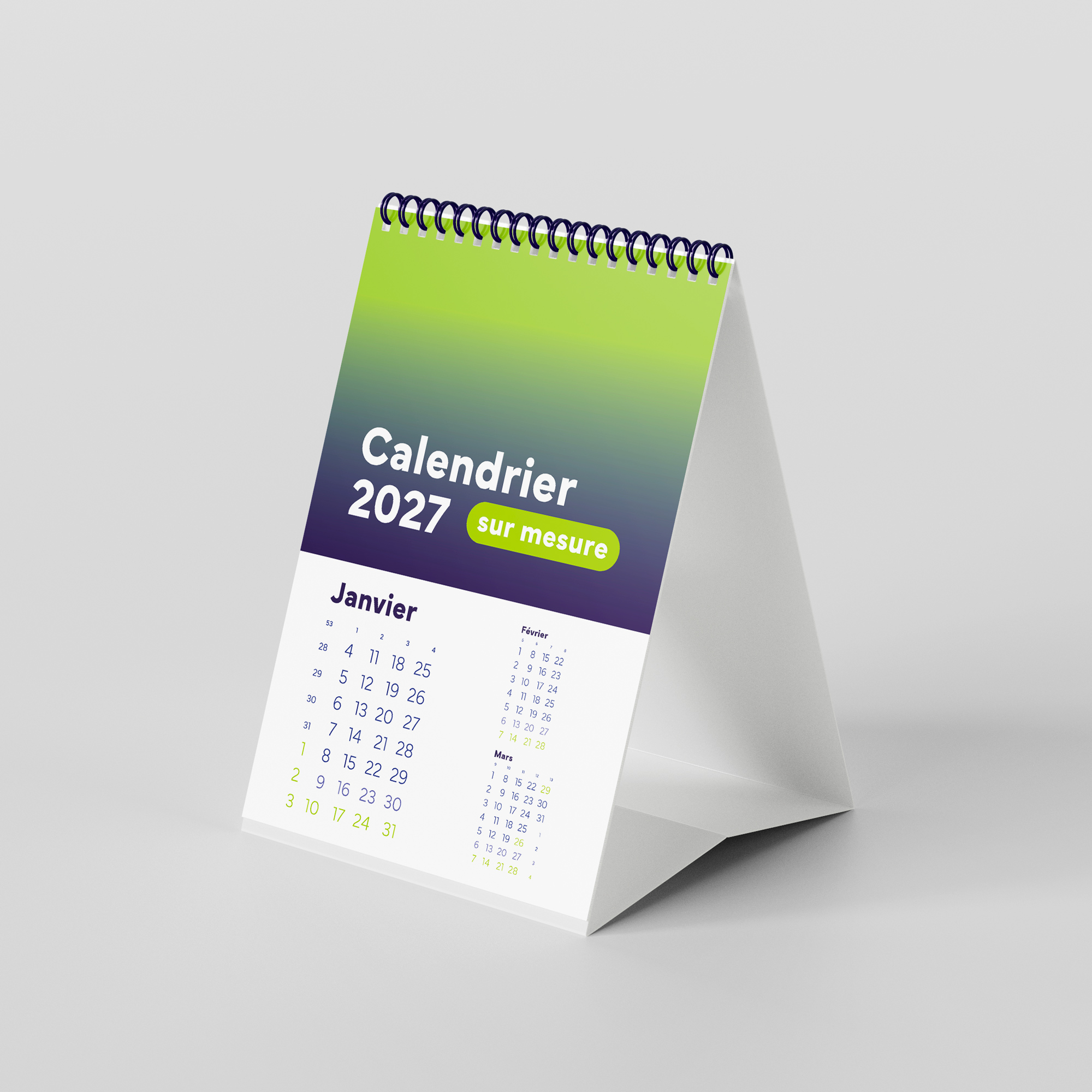 PCL calendrier