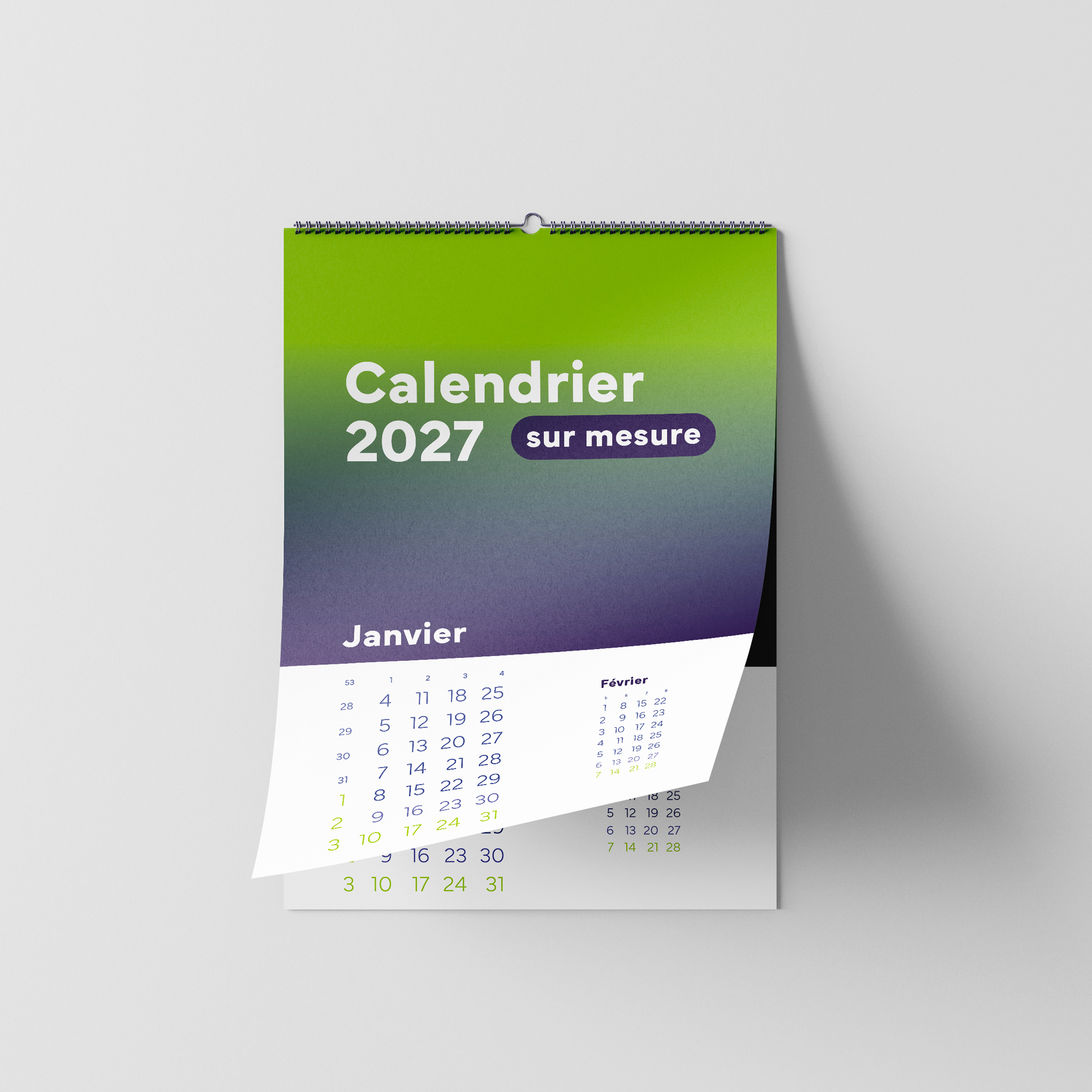 PCL calendrier